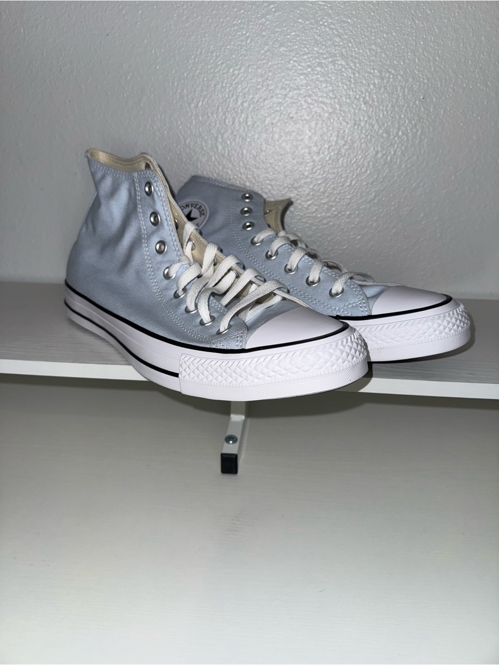 Converse Light Blue High Top Canvas Sneakers - Size 11M, 13W - BRAND NEW - Picture 6 of 16